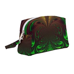 Digital Arts Fractals Futuristic Art Wristlet Pouch Bag (medium)