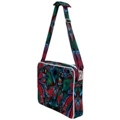 Abstract Art Fractal Artwork Cross Body Office Bag by Pakrebo