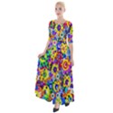 Spotting 2 Half Sleeves Maxi Dress View1