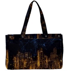 Architecture Buildings City Canvas Work Bag by Wegoenart