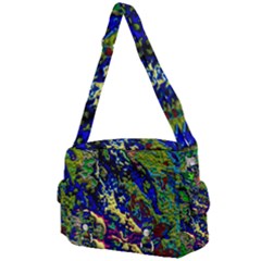 3d Colorful Texture 2                    Buckle Multifunction Bag by LalyLauraFLM