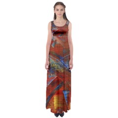 Electric Guitar Empire Waist Maxi Dress by WILLBIRDWELL