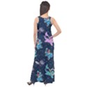 water type Sleeveless Velour Maxi Dress View2