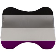 Asexual Pride Flag Lgbtq Head Support Cushion by lgbtnation