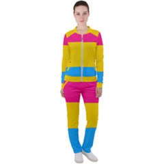 Pansexual Pride Flag Casual Jacket And Pants Set by lgbtnation