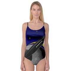 Science Fiction Sci Fi Sci Fi Logo Camisole Leotard  by Pakrebo