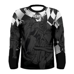 Combat76 Black Pits In The Backyard Men s Long Sleeve Tee by Combat76clothing