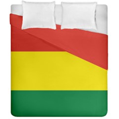 Bolivia Flag Duvet Cover Double Side (california King Size) by FlagGallery