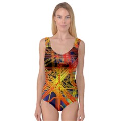 Board Circuits Control Center Trace Princess Tank Leotard  by Pakrebo