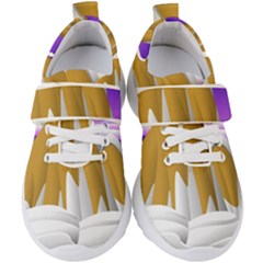 Europa Positive Thinking Mountain Kids  Velcro Strap Shoes by Pakrebo