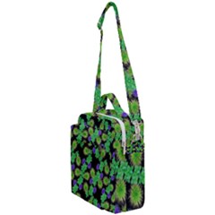 Flowers Pattern Background Crossbody Day Bag by HermanTelo