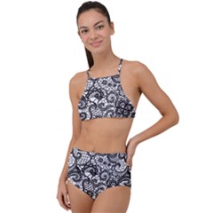 Encaje High Waist Tankini Set by Sobalvarro