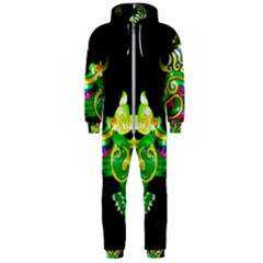 Green Ki Rin Hooded Jumpsuit (men)  by Riverwoman