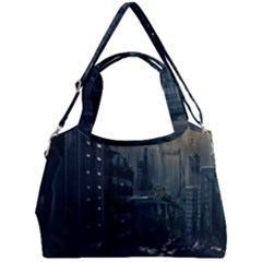 Apocalypse Post Apocalyptic Double Compartment Shoulder Bag by Sudhe