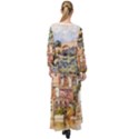 Architecture Town Travel Water Maxi Chiffon Beach Wrap View2