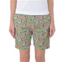 Bunnies pattern Women s Basketball Shorts View1