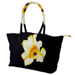 Yellow And Orange Tulip Canvas Shoulder Bag by okhismakingart