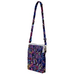 Multicolored Abstract Painting Multi Function Travel Bag by Vaneshart