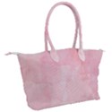 Pink blurry pastel watercolour ombre Canvas Shoulder Bag View2