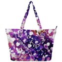 Paint Texture Purple Watercolor Full Print Shoulder Bag View1