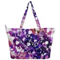 Paint Texture Purple Watercolor Full Print Shoulder Bag View2