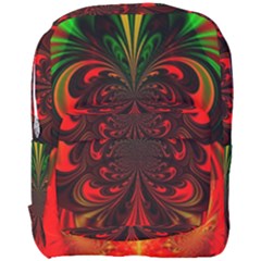 Digital Arts Fractals Futuristic Full Print Backpack by Wegoenart