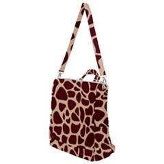 Animal Print Giraffe Patterns Crossbody Backpack by Vaneshart