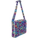 Ripple Motley Colorful Spots Abstract Cross Body Office Bag View2