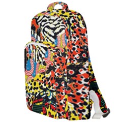 Ethnic Patchwork Double Compartment Backpack by AyokaDesigns