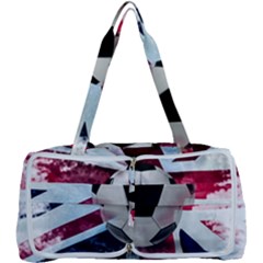 Soccer Ball With Great Britain Flag Multi Function Bag by Vaneshart