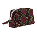 Flower Seamless Tile Background Wristlet Pouch Bag (Medium) View1