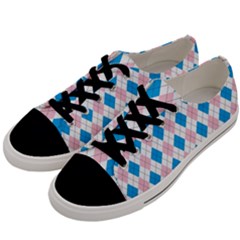 Argyle 316838 960 720 Men s Low Top Canvas Sneakers by vintage2030