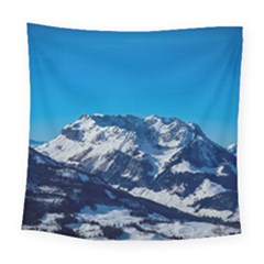 Mountain 4017326 960 720 Square Tapestry (large)