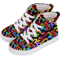 Mathematics Kids  Hi-top Skate Sneakers by ArtworkByPatrick