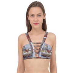 Airships Flight Travel Sky Cage Up Bikini Top