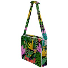 Tropical Greens Cross Body Office Bag by Sobalvarro