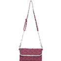 Retro Girl Daisy Chain Pattern Pink Mini Crossbody Handbag View1