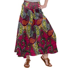 African Print Satin Palazzo Pants by ThatsWraps