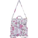 Set Kawaii Doodles Crossbody Backpack View3