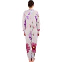 Vector Hand Drawn Cosmos Flower Pattern OnePiece Jumpsuit (Ladies)  View2