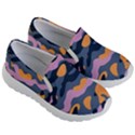 Camouflage Background Textile Uniform Seamless Pattern Kids  Lightweight Slip Ons View3