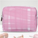 Pink Ribbon Make Up Pouch (Medium) View1