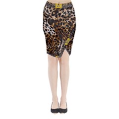 Cheetah By Traci K Midi Wrap Pencil Skirt by tracikcollection