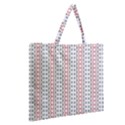 Pattern Line Background Wallpaper Zipper Large Tote Bag View2