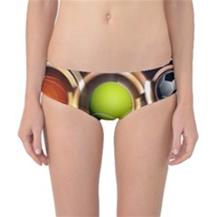 Sport Ball Tennis Golf Football Classic Bikini Bottoms by HermanTelo