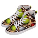 Sport Ball Tennis Golf Football Women s Hi-Top Skate Sneakers View2