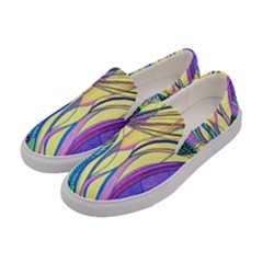 Happpy (4) Women s Canvas Slip Ons by nicholakarma