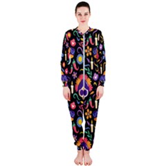 Dia De Los Muertos Onepiece Jumpsuit (ladies)  by Sobalvarro