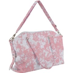 Degrade Rose/blanc Canvas Crossbody Bag by kcreatif