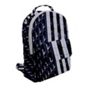 Architecture Building Pattern Flap Pocket Backpack (Small) View2